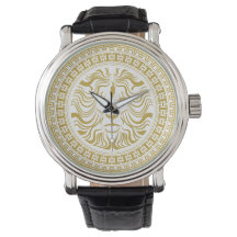 Medallion Lejona Guld White