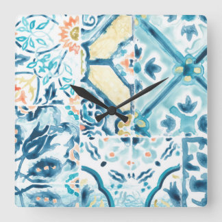 Medallion Medley Collection Fyrkantig Klocka