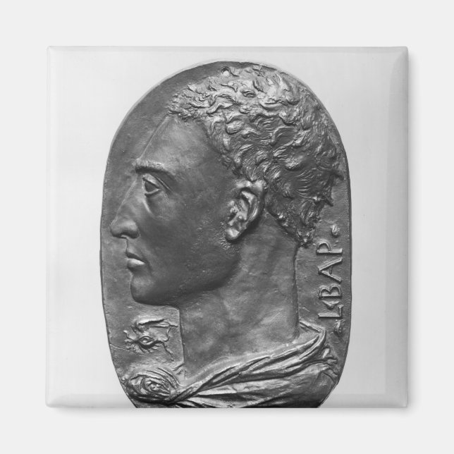 Medallion Självporträtt Magnet (Framsidan)