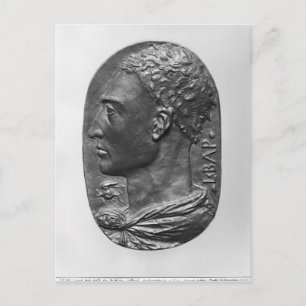Medallion Självporträtt Vykort