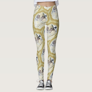 Medallioner i Grönten Blue och Earth Leggings