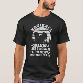 Medan Ekorr-Farfar Gillar En Vanlig Farfar Endast T Shirt