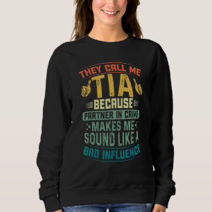 Medan Fars Dag De Kallar Mig Tia För Att Partner T Shirt