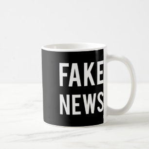 Medan fejknyheter Media Politik Trump Supporter Re Kaffemugg
