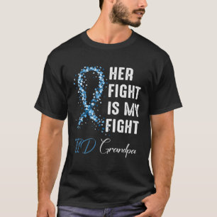 Medan Hennes Kamp Är Min Kamp T1d Farfar Typ 1 Dia T Shirt