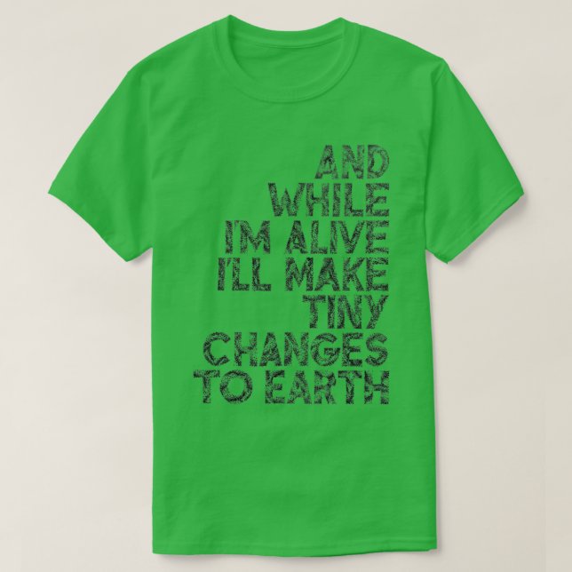 Medan jag är levande - rädd kanin t shirt (Design framsida)