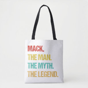 Medan Mack Människan Myten Legenden Tygkasse