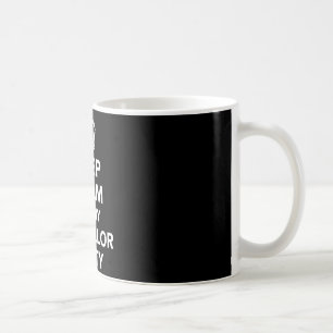 Medan män håller lugn är det min svensexa-framträd kaffemugg
