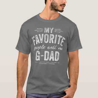 Medan mina favoritpersoner kallar mig pappa vän re t shirt