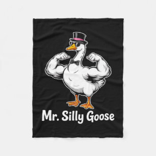 Medan mr silly goose bro till bröllopet fest fleecefilt