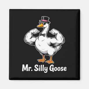 Medan mr silly goose brud för att vara bröllopsfes magnet
