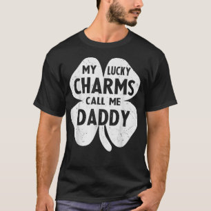 Medan My Lucky Charms kallar mig pappa Roligt St P T Shirt