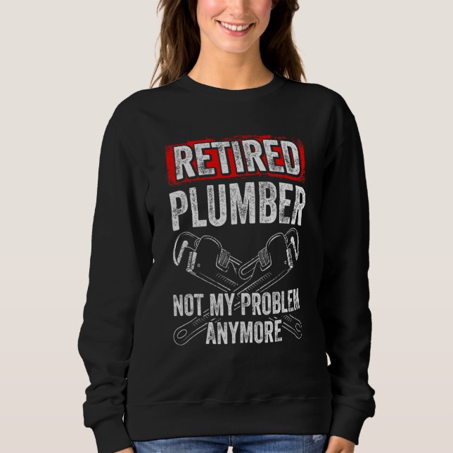 Medan Pensionerad Pipesmedare Inte Mitt Problem Me T Shirt (Framsida)