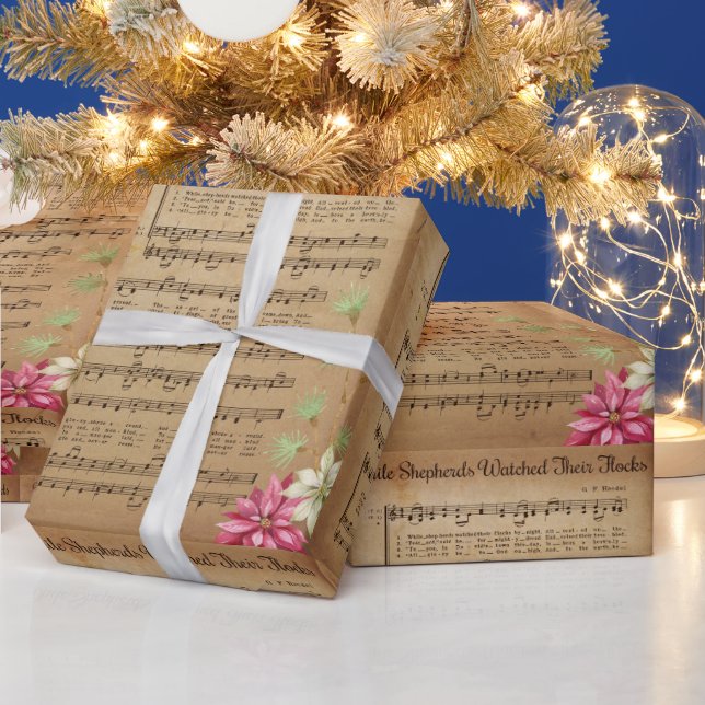 Medan Shepherdsen såg sina flockar jul Presentpapper (Helgdagar)