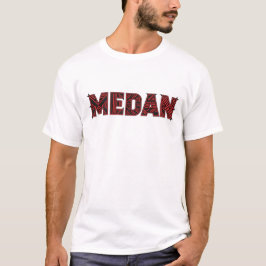 Medan T-Shirt - Bold Batak City Namn Graphic Tee