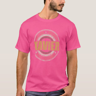 Medan Xavier Mannen Myten Legenden Förnamn T Shirt