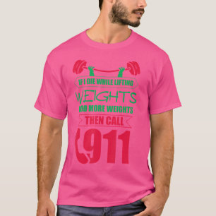 Medan ympviktningen ökar viktningen för bojbyggnad t shirt