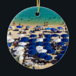 Medano Beach, Cabo San Lucas, Ceramic Ornament<br><div class="desc">Medano Beach är den största säkra badstranden i Cabo San Lucas och den mest populära. Fylld med varm sand,  många människor,  paraplyer och vackra vyer,  det är här man söker roligt i sol.</div>