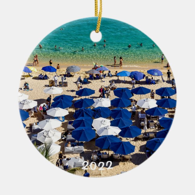 Medano Beach, Cabo San Lucas, Ceramic Ornament (Framsidan)