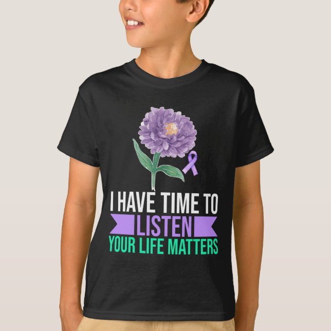 Medans jag har tid att lyssna Life Matters Perform T Shirt (Framsida)