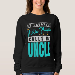 Medans min favoritviolinspelare kallar mig farbror t shirt