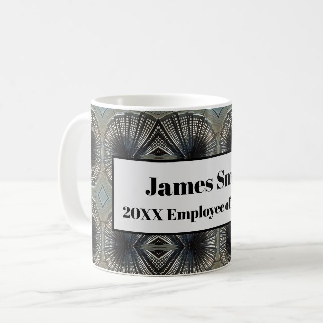 Medarbetare för årets avläsningsigenkänning kaffemugg (Framsida vänster)