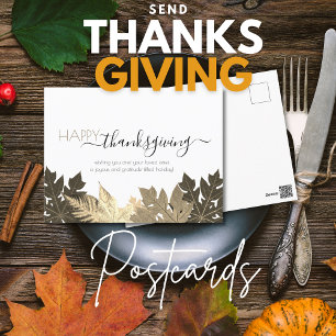 Medarbetare för Thanksgiving av personlig Vykort