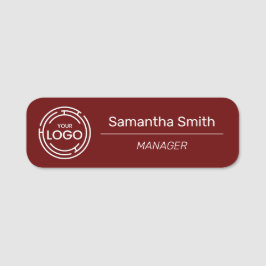 Medarbetare i Logotyp Namnbricka
