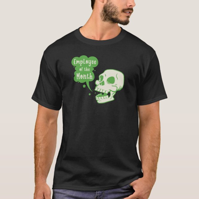 Medarbetare i månaden t shirt (Framsida)