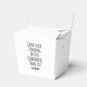 medarbetare, kollega, farewell, lycka till T-Shirt Presentaskar