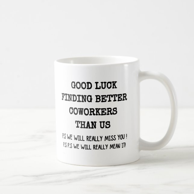 medarbetare lämnande kvinnor, medarbetare lämnande kaffemugg (Höger)
