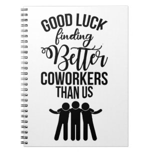 Medarbetare Lämnar gåva, ny jobbgåva Anteckningsbok