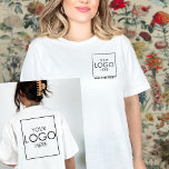 Medarbetare Namn din Logotyp budgetföretagspocket T Shirt<br><div class="desc">Vi presenterar "Employee Namn Your Logotyp Budget Company Pocket T-Shirt" - perfektens val för företag som vill ha ett prisvärt men effektivt sätt att marknadsföra sitt varumärke och förbättra erkännandet av anställda. Den här t-shirt-anpassningsbarna har både fram- och baksida, vilket gör att du kan visa företagets logotyp på ett framträdande...</div>