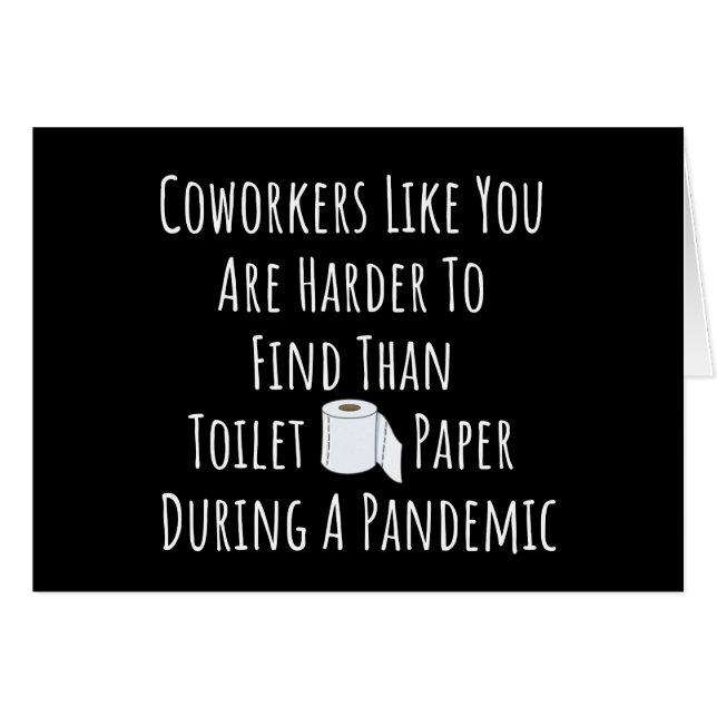 Medarbetare som du hälsningskort (Framsidan Horizontal)