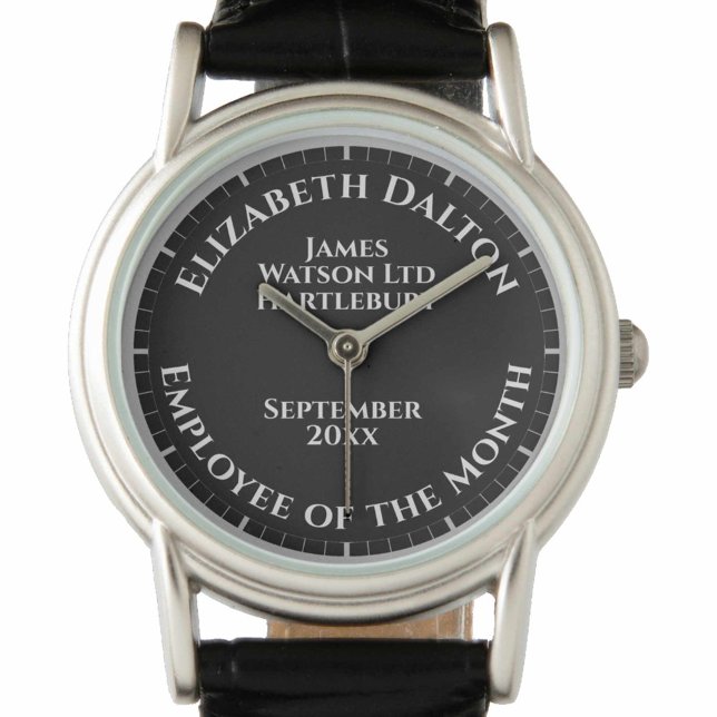 Medarbetare vid månadsutmärkelsen armbandsur (Skapare uppladdad)