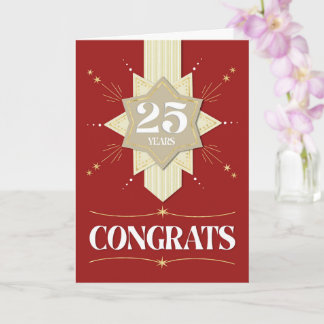 Medarbetarens 25-årsjubileumskort kort