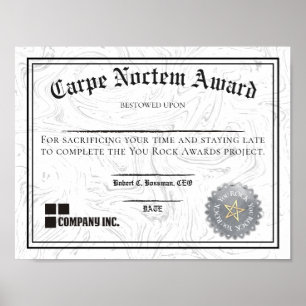 Medarbetarens förlovning stannar vid certifikat fö poster