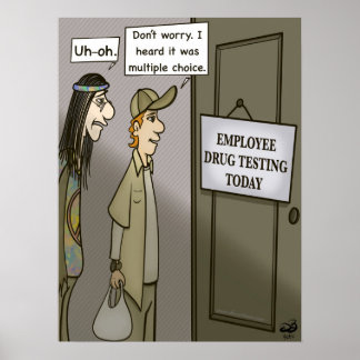 Medarbetarens testvärde Poster projektionsyta