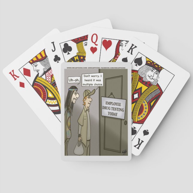 Medarbetares narkotikapriskort casinokort (Baksidan)