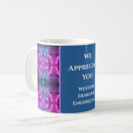 Medarbetares uppskattning Bright Kaleidoscope Busi Kaffemugg