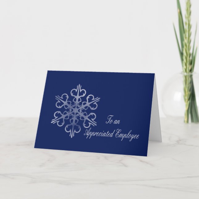 Medarbetarkort för God jul Helgkort (Framsida)