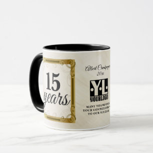 Medarbetarprestation jubileum milstolpe utmärkelse mugg