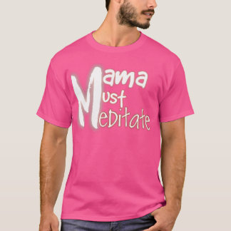Medatapi till Yoga mamma T Shirt