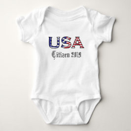 Medborgarår USA Stars och stripes T-shirt