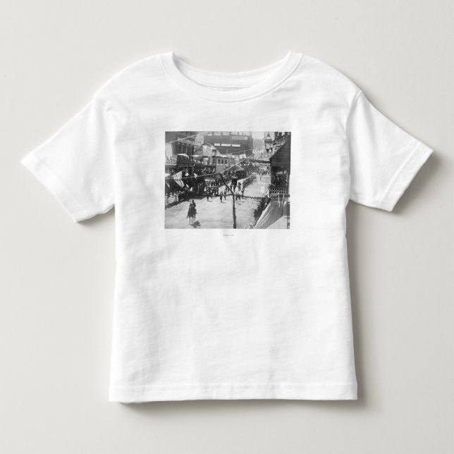 Medborgare av Deadwood firar avslutning av 3 Tee Shirt (Framsida)