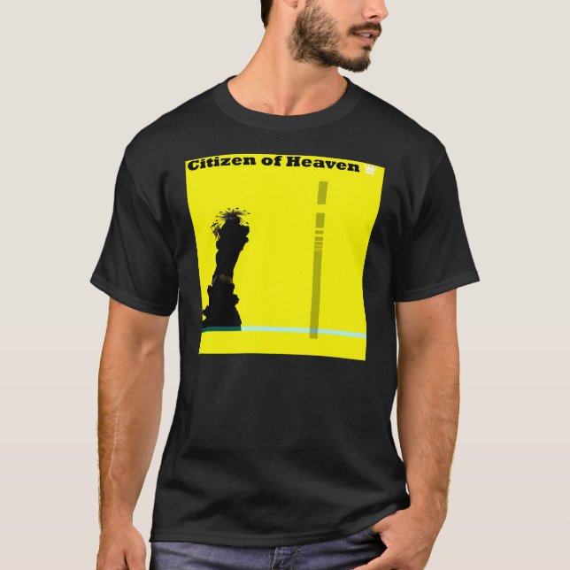 Medborgare av himmelskjortan t-shirt (Framsida)