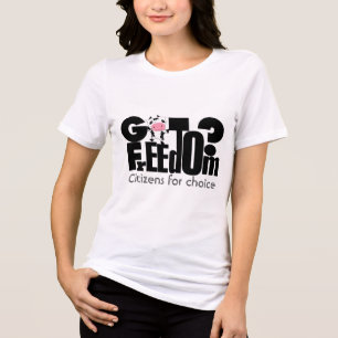 Medborgare för alternativ Livsmedelshälsovård T-shirt I Triblend-tyg