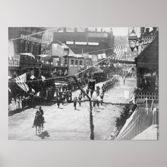 Medborgare i Deadwood Celebrate - Slutförande av 2 Poster (Framsidan)