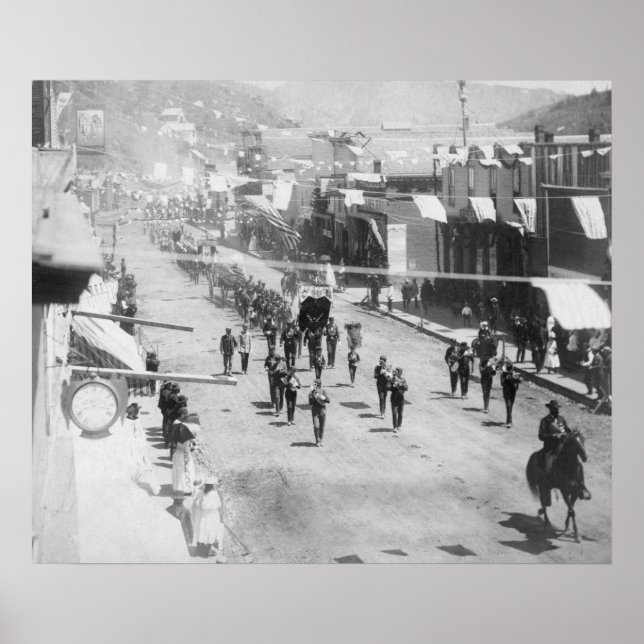 Medborgare i Deadwood Celebrate - Slutförande av 3 Poster (Framsidan)