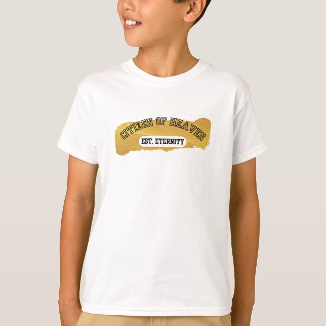 Medborgare i himlen t shirt (Framsida)